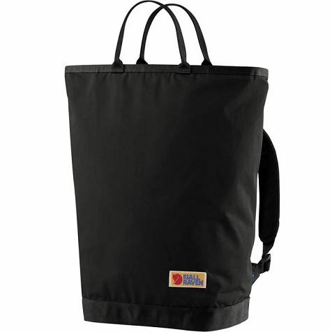 Fjallraven Women Vardag Totepack Backpack Black PH275723 Philippines